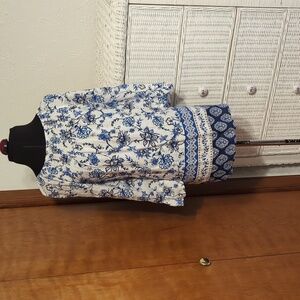 Croft & Borrow peasant top